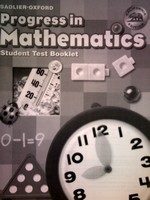 (image for) Progress in Mathematics 1 Student Test Booklet (CA)(P)