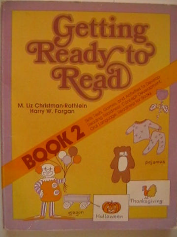 (image for) Getting Ready to Read Book 2 (P) by Christman-Rothlein & Forgan