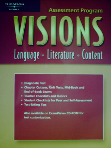 (image for) Visions Level B Language Literature Content Assessment (P)