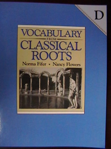 (image for) Vocabulary from Classical Roots D (P) by Fifer & Flowers