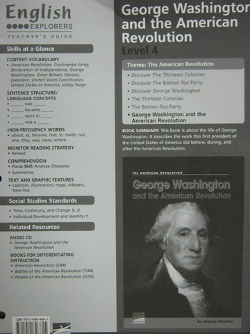 (image for) English Explorers George Washington & the American Revolu(TE)(P)