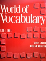 (image for) World of Vocabulary Red Level 3rd Edition (P) by Rauch,