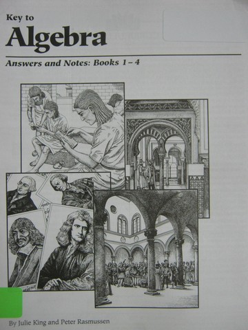 (image for) Key to Algebra Books 1-4 Answers & Notes (P) by King & Rasmussen