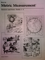 (image for) Key to Metric Measurement Books 1-4 Answers & Notes (P)