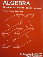 (image for) Algebra Structure & Method Book 1 Computer Activities (P)
