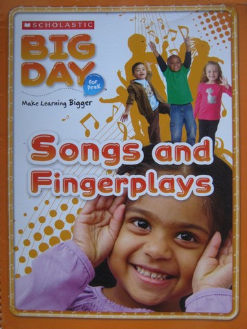 (image for) Big Day for PreK Songs & Fingerplays (Spiral) by Antonio Fermin