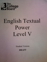 (image for) English Textual Power Level 5 Student Version Draft (P)