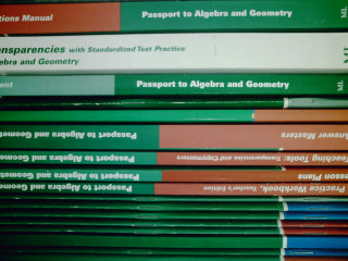 (image for) Passport To Algebra & Geometry TRP (TE)(Pk) by Larson, Boswell,