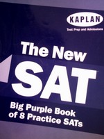 (image for) Kaplan The New SAT Big Purple Book of 8 Practice SATs (P)