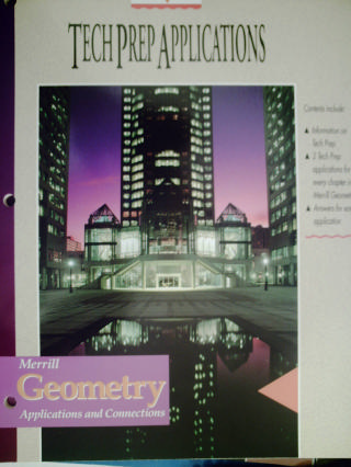 (image for) Merrill Geometry Tech Prep Applications (P)