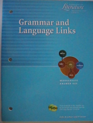(image for) Elements of Literature Introductory Course Grammar & (P)
