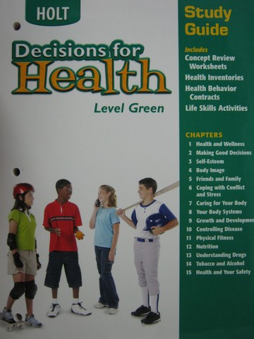 (image for) Decisions for Health Level Green Study Guide (P)