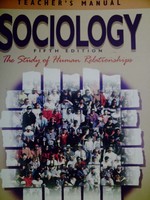 (image for) Sociology The Study of Human Relationship 5e TM (TE)(P)