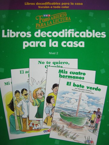 (image for) Foro Abierto para la Lectura 2 Libros decodificable 1-35 (P)