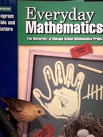 (image for) UCSMP Everyday Mathematics K Program Guide & Masters (P) by Bell