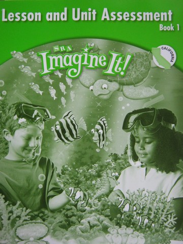 (image for) SRA Imagine It! Level 2 Lesson & Unit Assessment Book 1 (CA)(P)