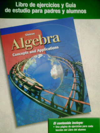 (image for) Algebra Concepts & Applications Libro de ejercicios y Guia (P)