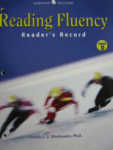 (image for) Reading Fluency D Reader's Record (P) by Blachowicz