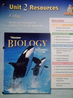 (image for) Biology the Dynamics of Life Unit 2 Resources (P)