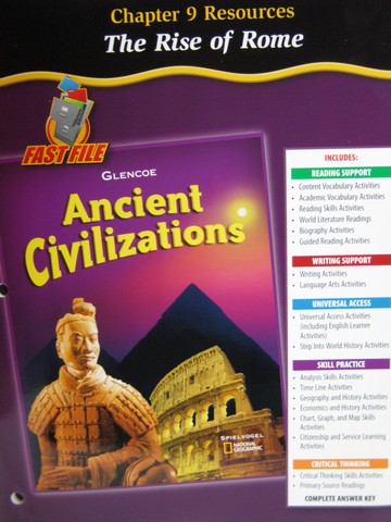 Ancient Civilizations Chapter 11 Resources (P) [0078703034] - $24.95 ...