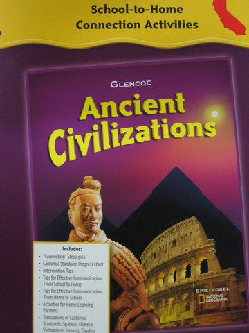 (image for) Ancient Civilizations School to Home Connections Activities (CA)(P)