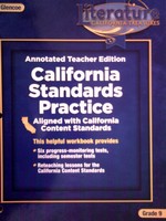 (image for) California Treasures 9 Standards Practice ATE (CA)(TE)(P)