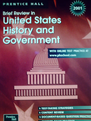 (image for) Brief Review in United States History & Government 2001 (P)