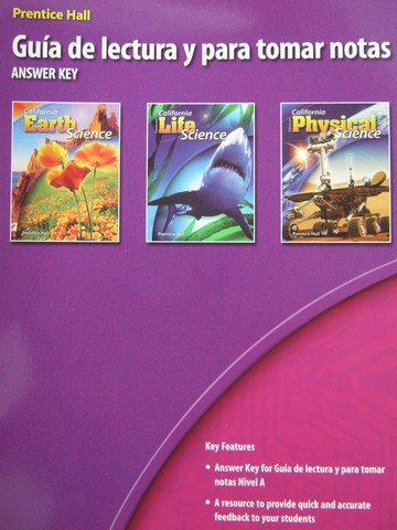 (image for) California Science Explorer Guia de lectura y para tomar (P)