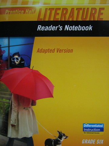 (image for) Literature 6 Penguin Edition Reader's Notebook Adapted (P)