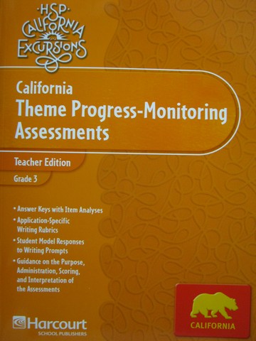 (image for) California Excursions 3 Theme Progress-Monitoring (CA)(TE)(P)