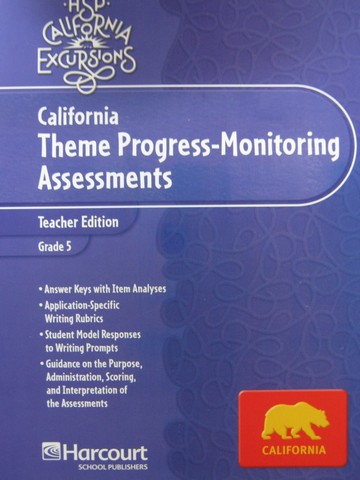 (image for) California Excursions 5 Theme Progress-Monitoring (CA)(TE)(P)