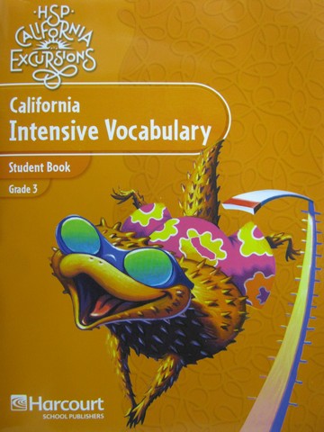 (image for) California Excursions 3 Intensive Vocabulary Student Book (CA)(P