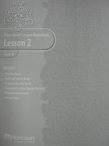 (image for) California Excursions 3 Time-Saver Lesson Resources 2 (P)