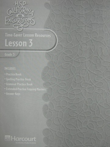 (image for) California Excursions 3 Time-Saver Lesson Resources 3 (P)