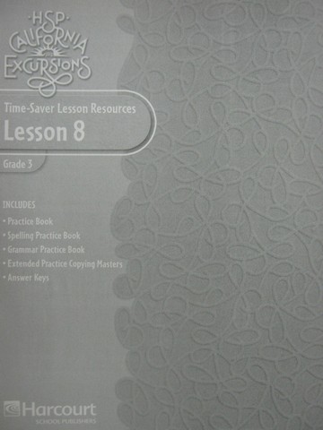 (image for) California Excursions 3 Time-Saver Lesson Resources 8 (P)
