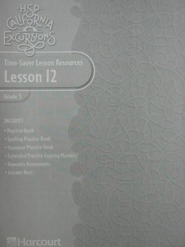 (image for) California Excursions 3 Time-Saver Lesson Resources 12 (P)