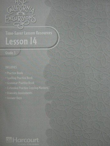 (image for) California Excursions 3 Time-Saver Lesson Resources 14 (P)