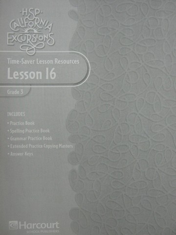 (image for) California Excursions 3 Time-Saver Lesson Resources 16 (P)