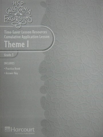 (image for) California Excursions 3 Time-Saver LR Theme 1 (CA)(P)