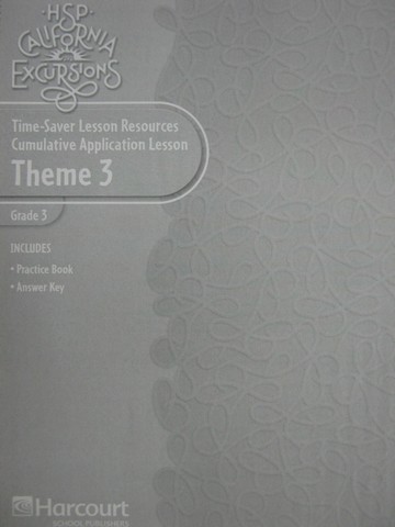 (image for) California Excursions 3 Time-Saver LR Theme 3 (CA)(P)