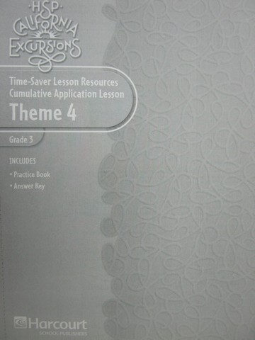 (image for) California Excursions 3 Time-Saver LR Theme 4 (CA)(P)