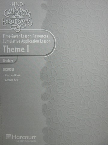 (image for) California Excursions 4 Time-Saver LR Theme 1 (CA)(P)