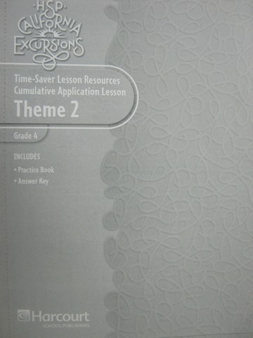 (image for) California Excursions 4 Time-Saver LR Theme 2 (CA)(P)