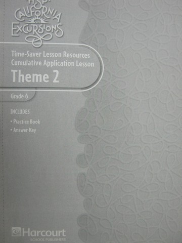 (image for) California Excursions 6 Time-Saver LR Theme 2 (CA)(P)