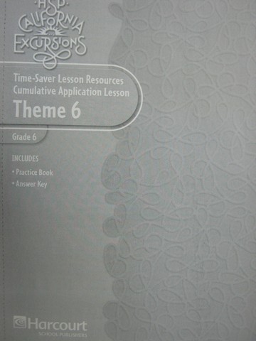 (image for) California Excursions 6 Time-Saver LR Theme 6 (CA)(P)