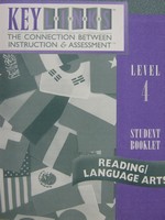 (image for) Keylinks Reading / Language Arts Level 4 Student Booklet (P)