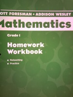 (image for) Mathematics 1 Homework Workbook (P)