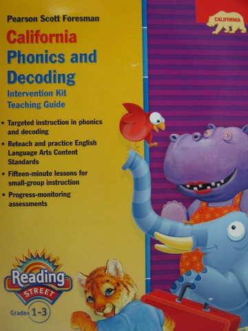 (image for) Reading Street 1-3 Phonics & Decoding TG (CA)(TE)(P)