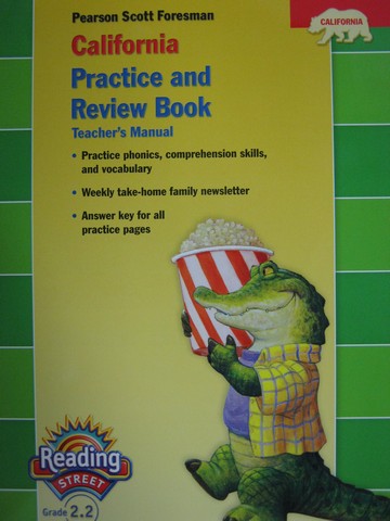 (image for) Reading Street 2.2 California Practice & Review TM (CA)(TE)(P)