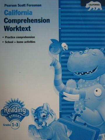 (image for) Reading Street 1-3 California Comprehension Worktext (CA)(P)